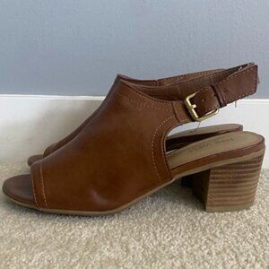 Nine West brown heels size 7
